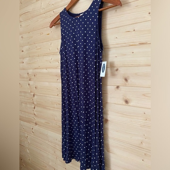 NEW OLD NAVY Small Polka Dot Lightweight, Breezy Style Playful Print Sundress - Picture 2 of 9